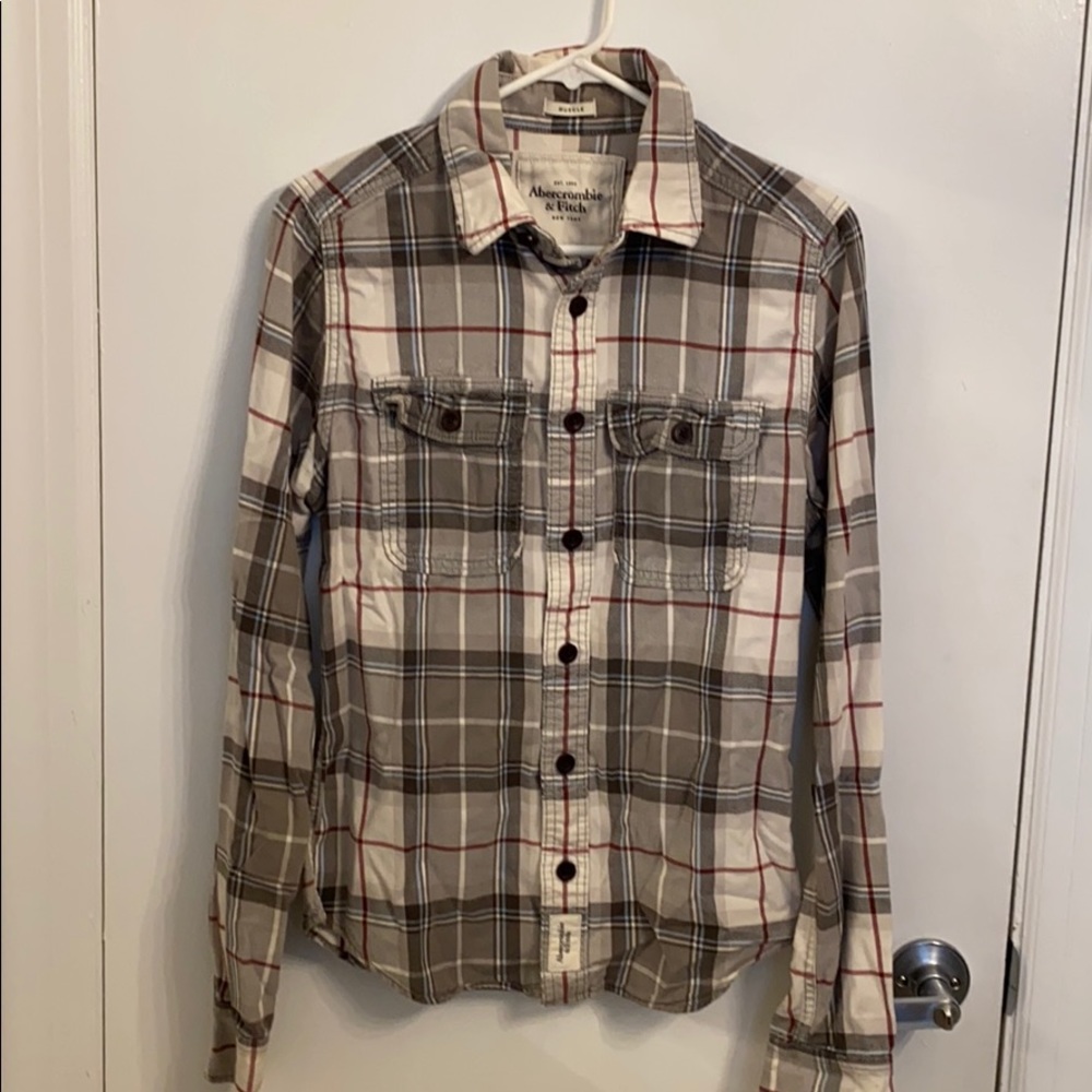 Abercrombie And Fitch Flannel Small